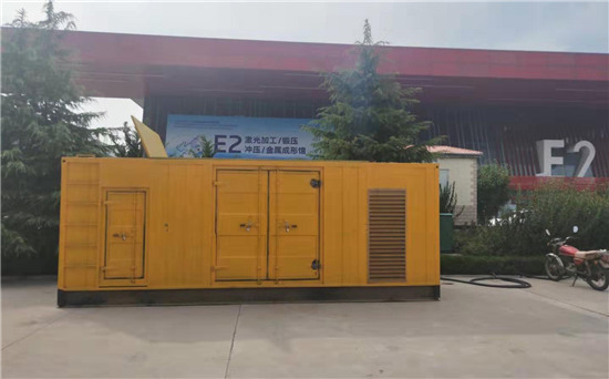 辉县1200KW发电机出租